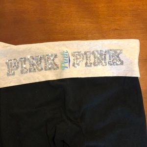 Victoria’s Secret pink bling leggings